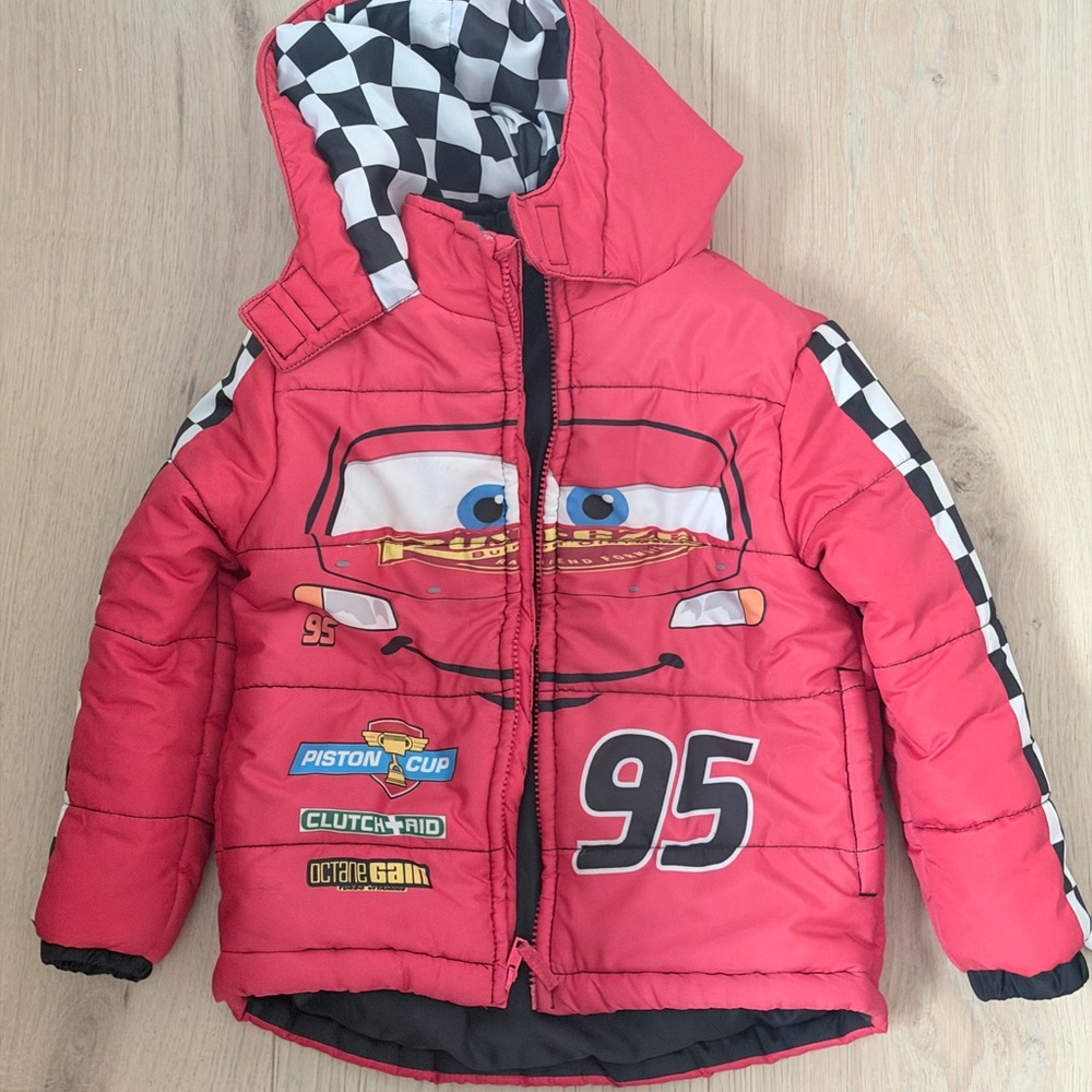Disney Red Lightning McQueen Kids Jacket